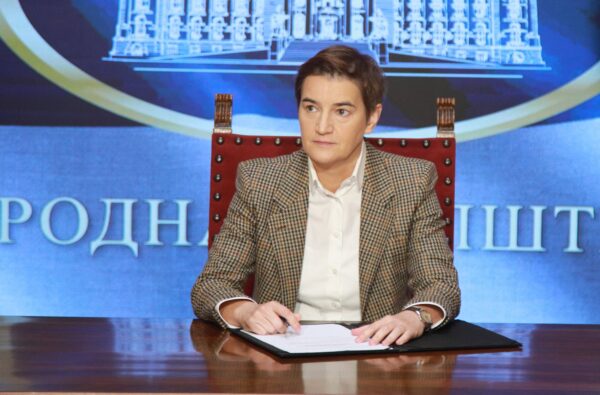 Predsednica Skupštine Srbije Ana Brnabić