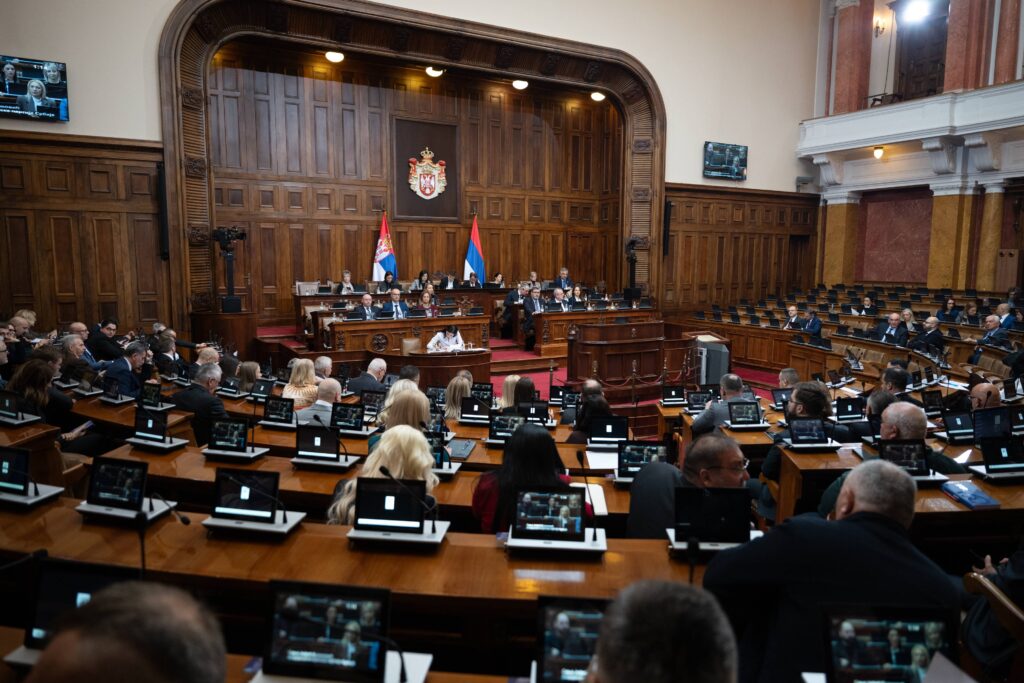 Sednica skupštine Srbije