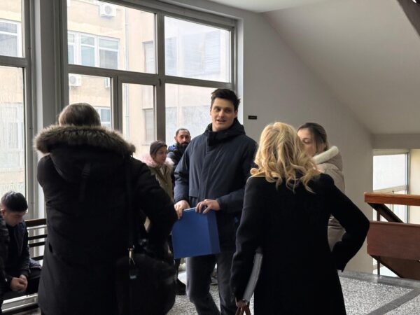 Student Andrej Tanko na sudu