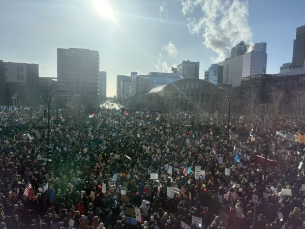 min protest