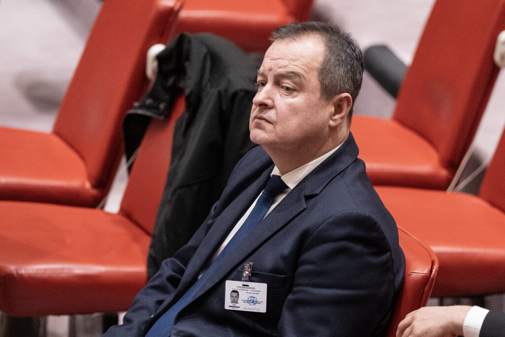 Security Council meeting on Kosovo