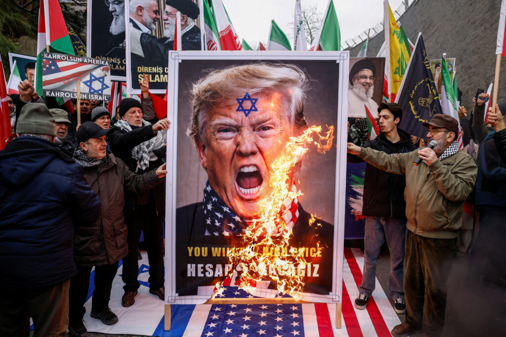 Anti-U.S. protest held in Istanbul amid U.S.-Iran tensions