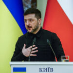 Ukrainian President Zelenskiy and Polish PM Tusk meet in Kyiv