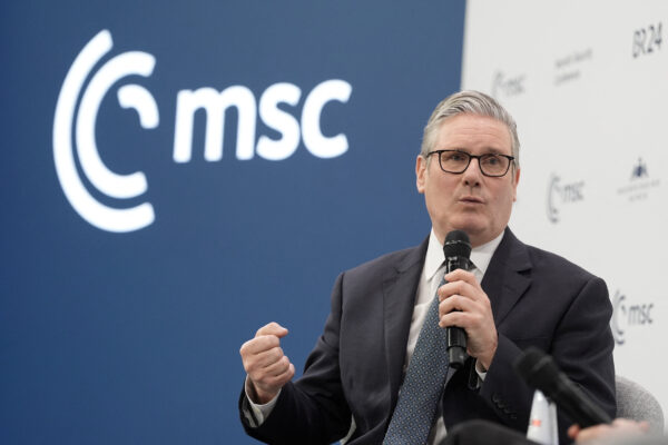 British Prime Minister Starmer attends the Munich Security Conference
