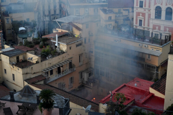 Historic Sannazaro theatre in Italy’s Naples destroyed in blaze