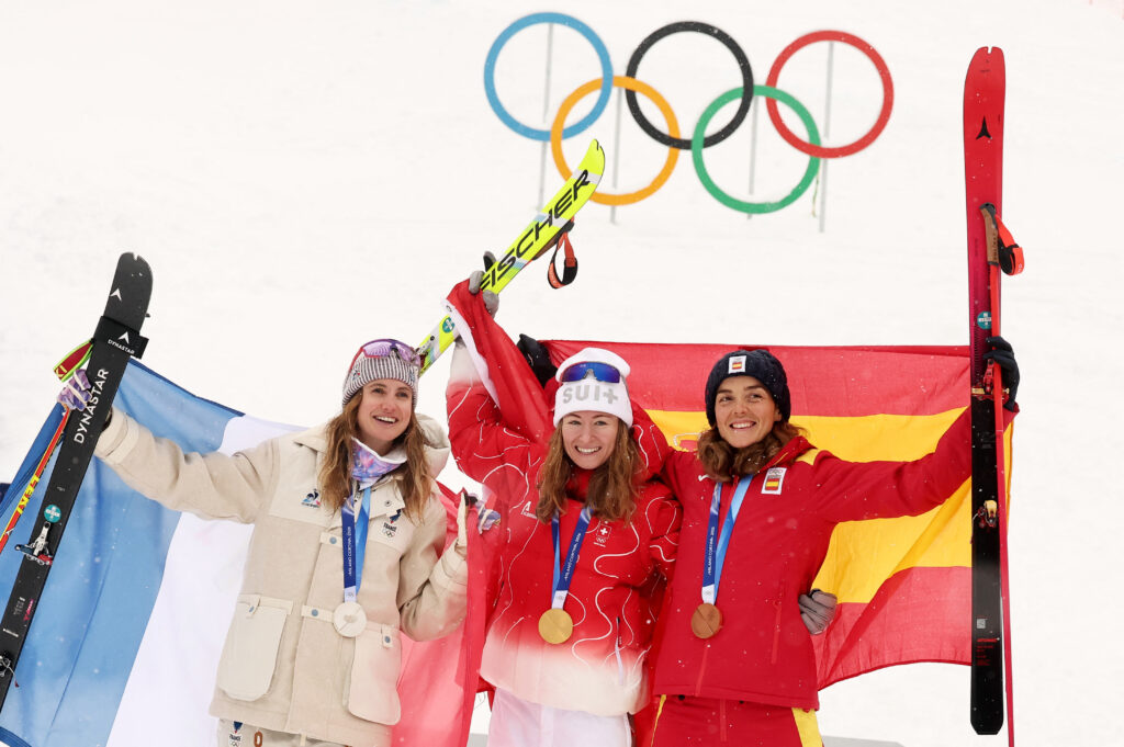 Ski Mountaineering – Women’s Sprint Victory Ceremony