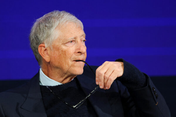 FILE PHOTO: Bill Gates attends the 56th annual World Economic Forum (WEF) in Davos