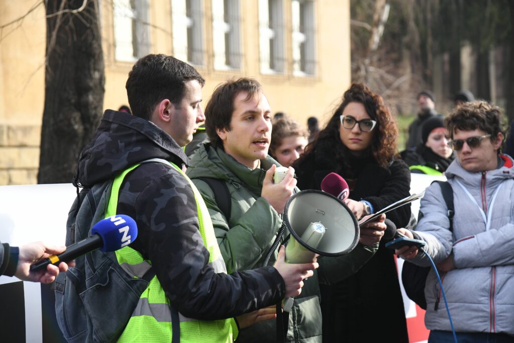 SKUP POVODOM SUDJENJA NIKOLI SELAKOVICU