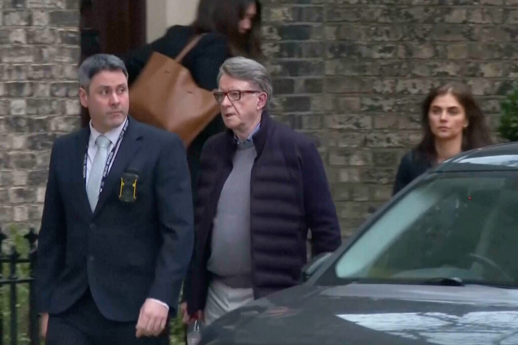Britain Epstein Mandelson