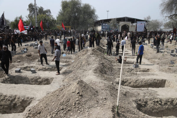 Funeral of the victims following an Israeli strike on a school in Minab