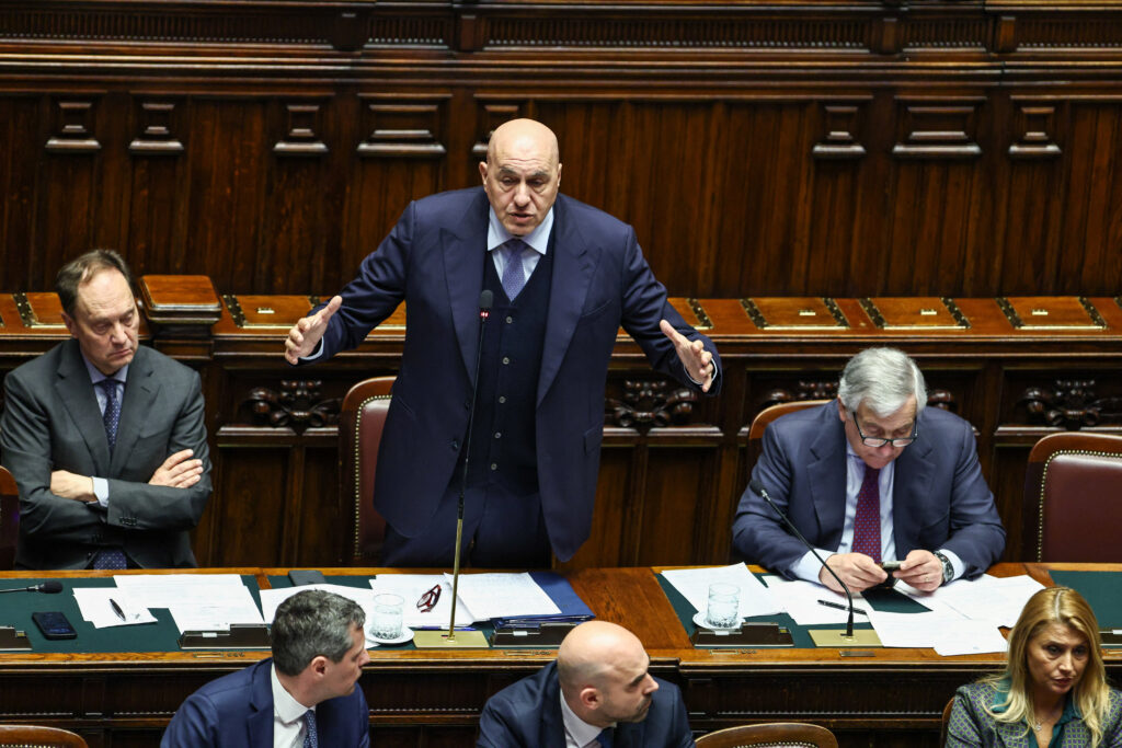 Italian ministers address the lower house of the parliament over the latest developments in Iran and the Middle East