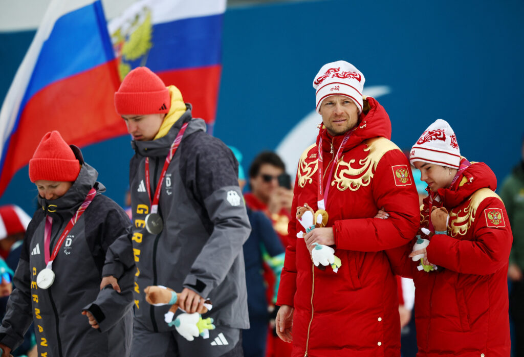 Para Cross-Country Skiing – Women’s Sprint Classic Vision Impaired Victory Ceremony