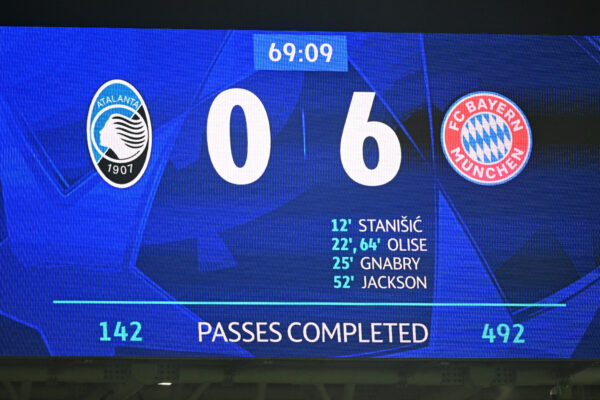 UEFA Champions League – Round of 16 – First Leg – Atalanta v Bayern Munich