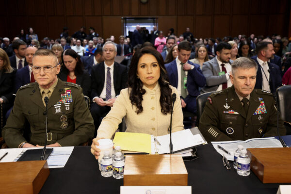 Senate Intelligence Committee hearing on Capitol Hill