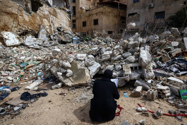 Aftermath of Israeli strikes in Baalbek