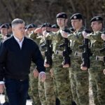 SVECANA ZAKLETVA VOJNIKA NA OSNOVNOJ VOJNOJ OBUCI U SLUNJU