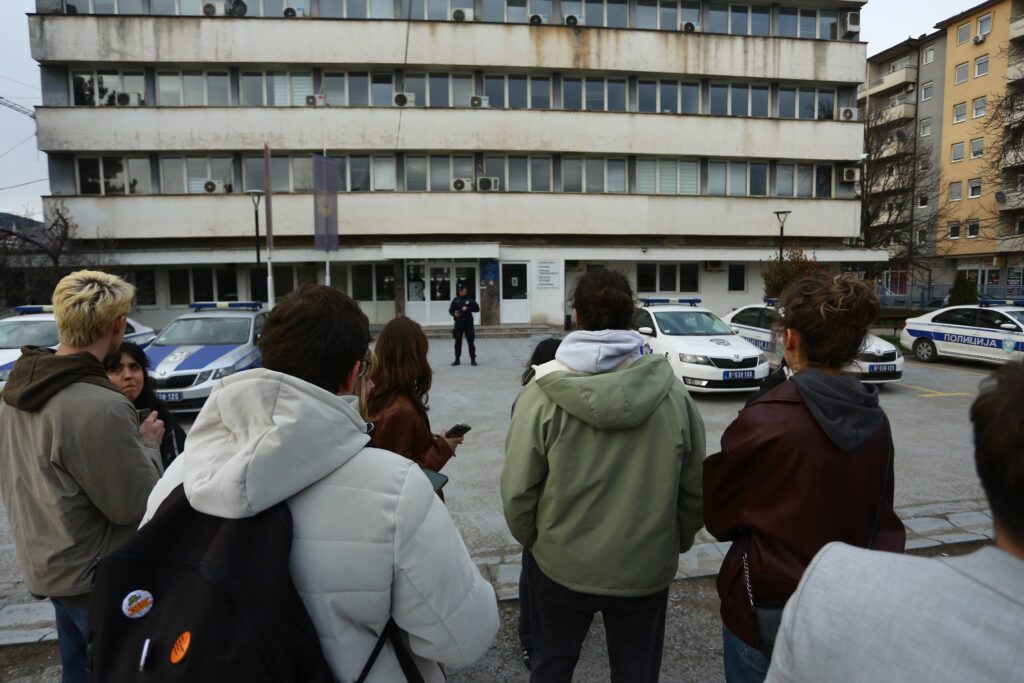 U TOKU PRIVODJENJE STUDENATA U NOVOM PAZARU