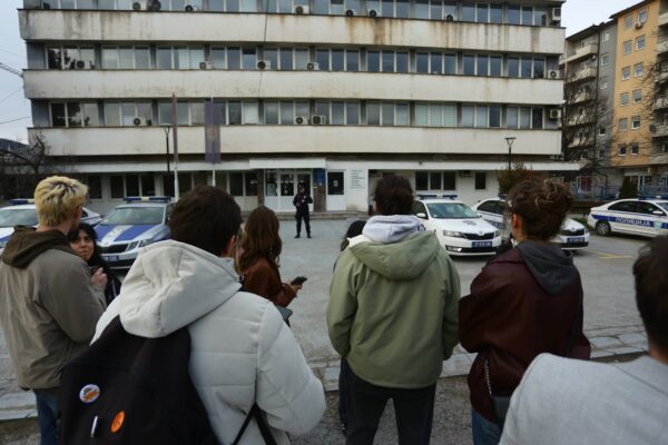 U TOKU PRIVODJENJE STUDENATA U NOVOM PAZARU