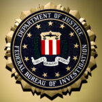 The Federal Bureau of Investigation seal is seen at FBI headquarters before a news conference by the FBI Director the inspector general’s report in Washington