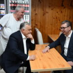 Serbian President Aleksandar Vucic meets Hungarian Prime Minister Viktor Orban in Subotica