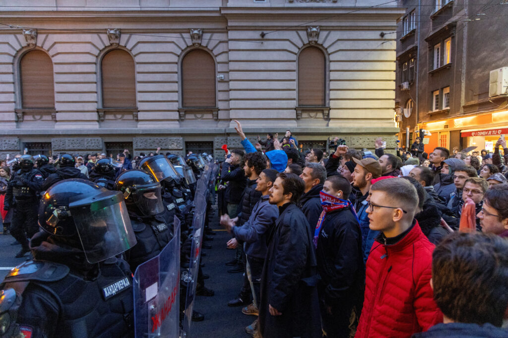Anti-government protests in Belgrade