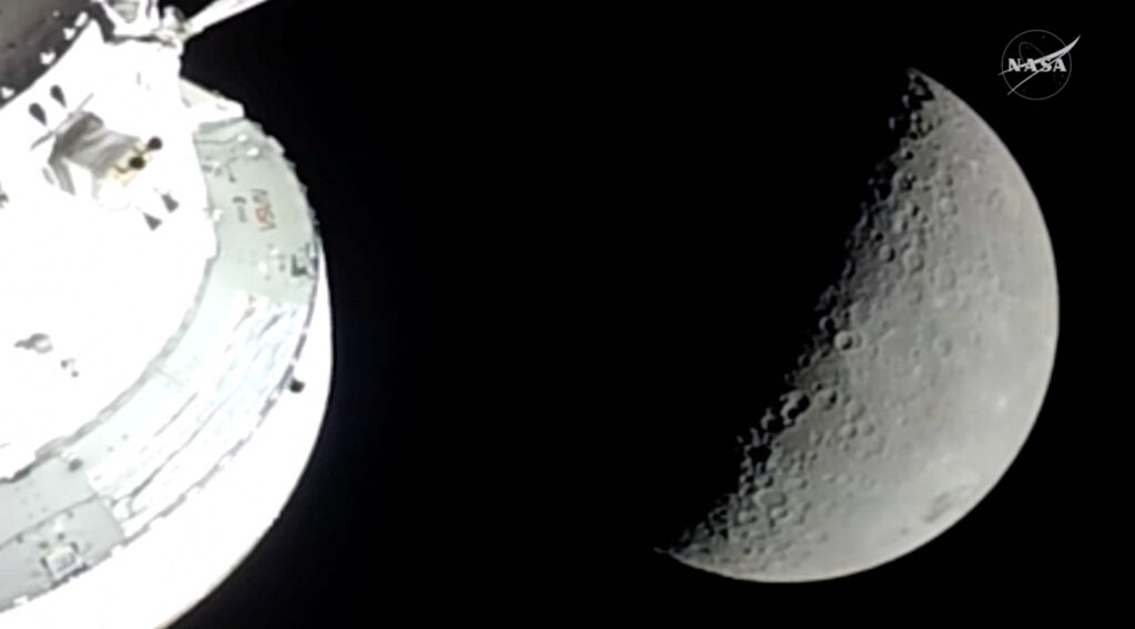 Artemis II mission’s Orion capsule reaches its furthest distance from Earth