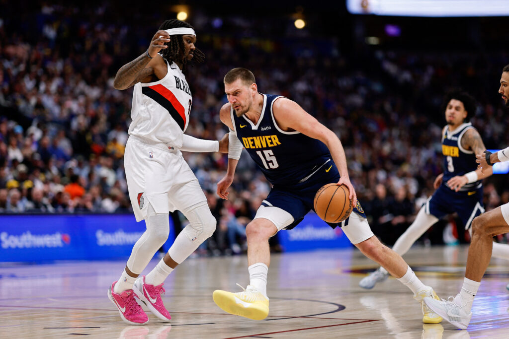 NBA: Portland Trail Blazers at Denver Nuggets