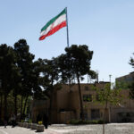Aftermath of a strike, in Tehran