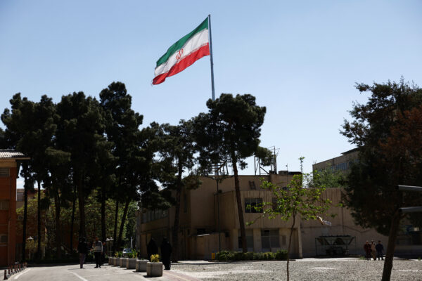Aftermath of a strike, in Tehran