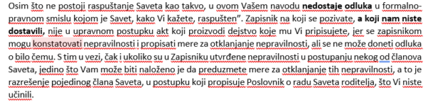 Foto: Privatna arhiva Milica Raković - Screenshot Dopis