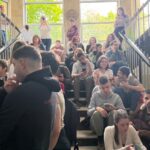 Studenti predaju žalbu na Medicinskom fakultetu (foto: Naš portal)