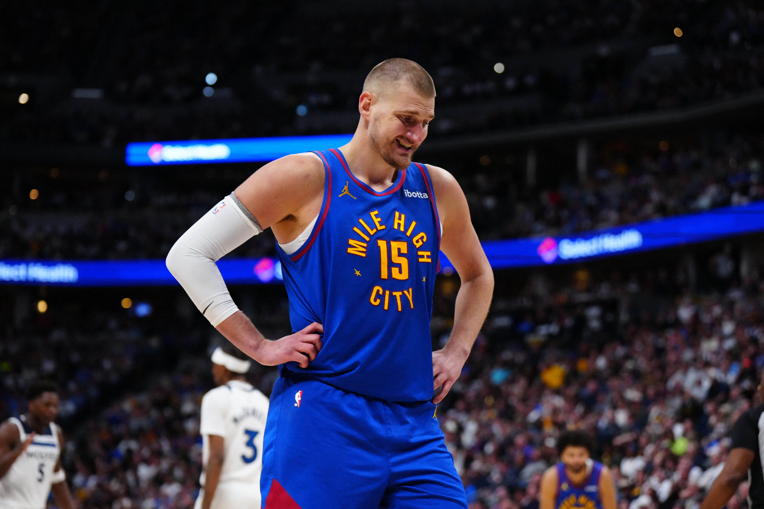 NBA: Playoffs-Minnesota Timberwolves at Denver Nuggets