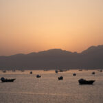 FILE PHOTO: Ships and boats in the Strait of Hormuz, Musandam