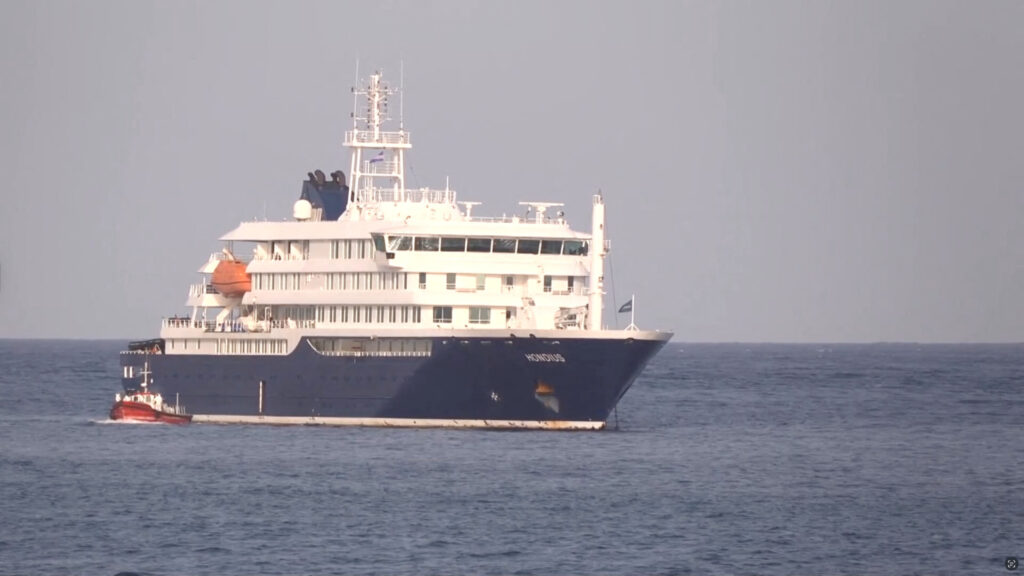 Sick passengers evacuated by boat from Cruise Ship in Cape Verde’s port