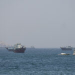 FILE PHOTO: Ships and boats in the Strait of Hormuz, Musandam