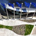 FILE PHOTO: Drone view of the European Commission headquarters in Brussels