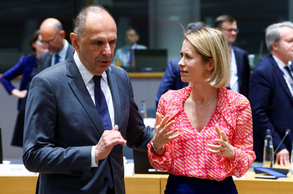 European Union Foreign Ministers meeting in Brussels