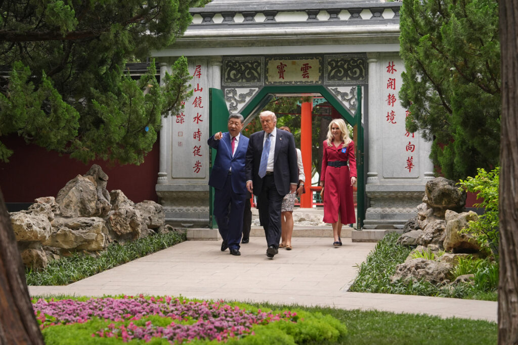 U.S. President Donald Trump visits China