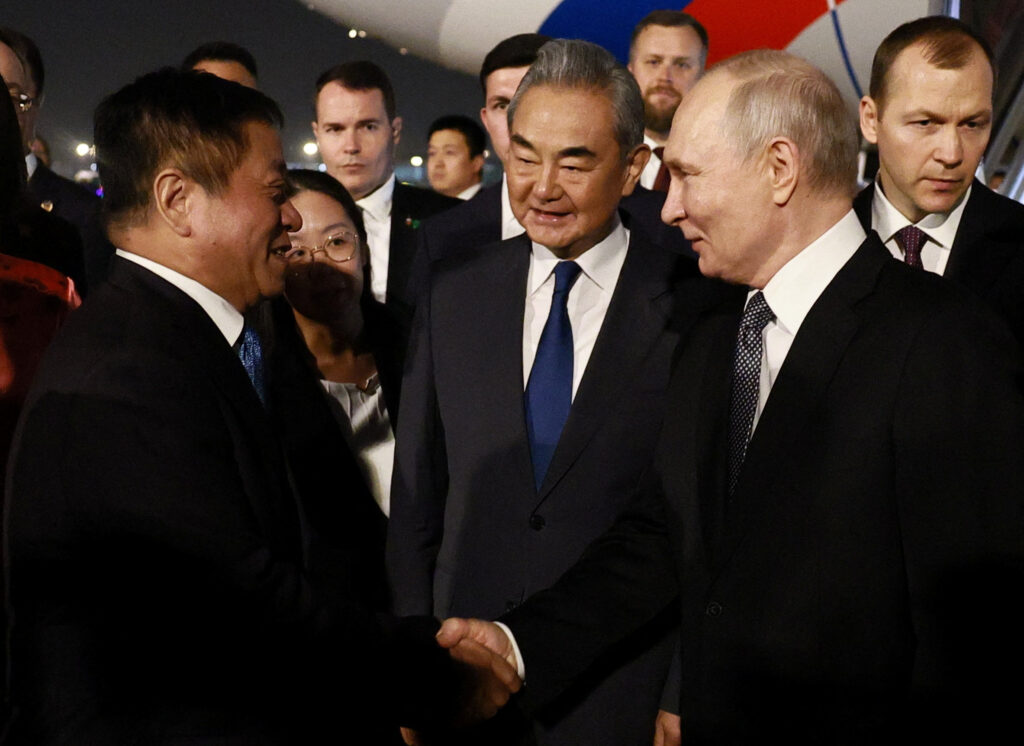 Russian President Putin visits China