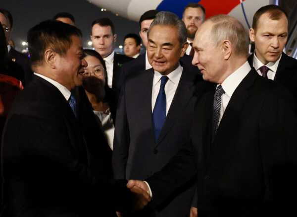 Russian President Putin visits China