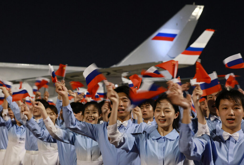 Russian President Putin visits China