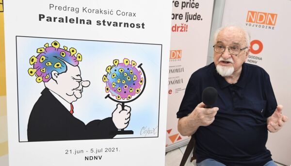 PREMINUO KARIKATURISTA PREDRAG KORAKSIC KORAKS