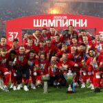 FUDBALERIMA CRVENE ZVEZDE URUCENA TITULA SAMPIONA SRBIJE