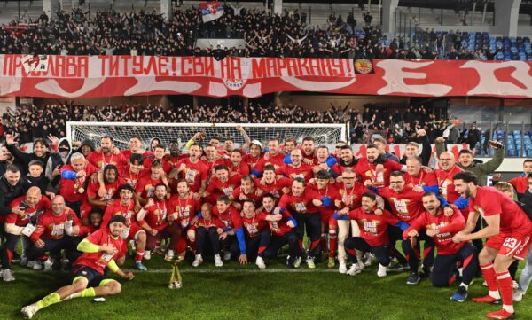 FUDBALERI CRVENE ZVEZDE OSVOJILI KUP SRBIJE