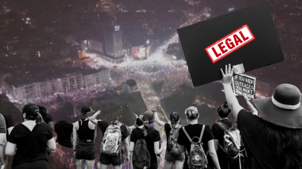 protest slavija studenti u blokadi, mirno okupljanje
