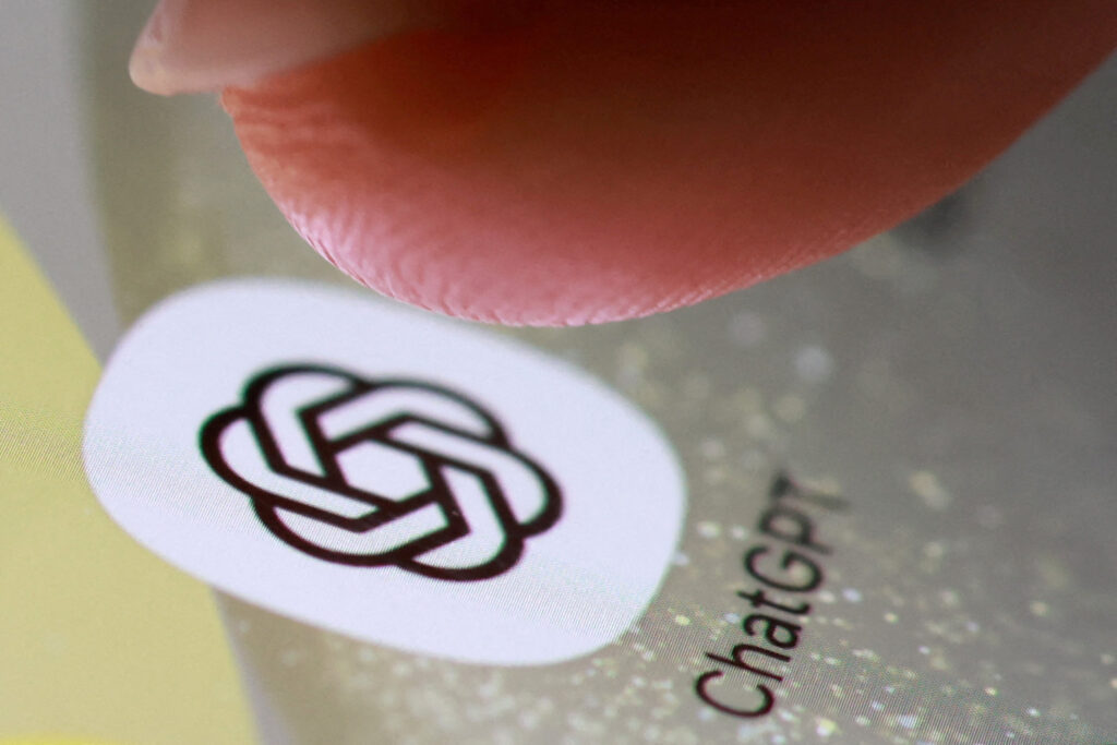 FILE PHOTO: Illustration shows ChatGPT app