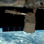 FILE PHOTO: A NASA photo shows a SpaceX Dragon capsule as it is released from the International Space Station