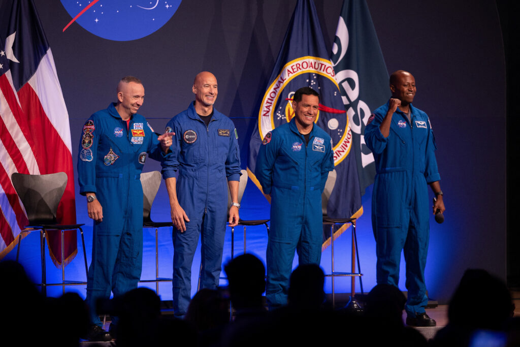 NASA Artemis III crew unveiled at Houston event