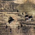 Missile lands on agricultural land near Damascus