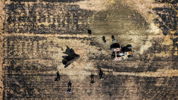 Missile lands on agricultural land near Damascus